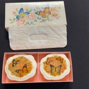 Vintage Avon Summer Butterflies Fragranced Soaps
